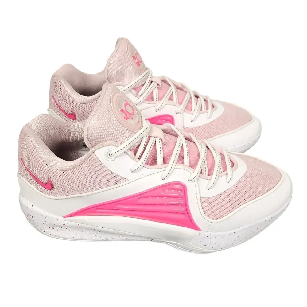 Nike By You Men’s KD 16 Aunt Pearl Basketball Shoes Sz 7 Ltd FB2390-900 Pink